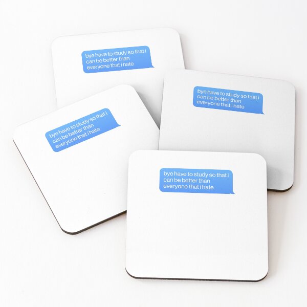 Item preview, Bye I Have To Study To Be Better College Motivation Sarcasm designed and sold by sharedipmemes.