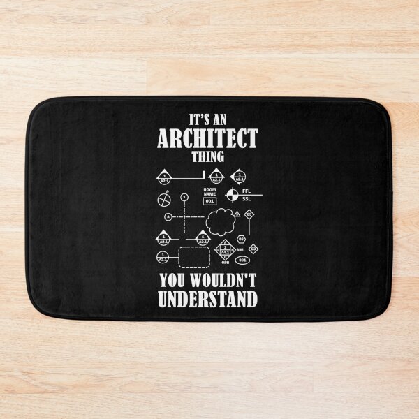 Item preview, It's an Architect Thing - White designed and sold by The Architect Shop.
