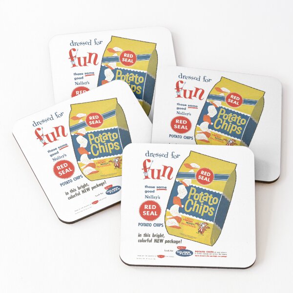 Item preview, POTATO CHIPS - ADVERT designed and sold by ThrowbackAds.