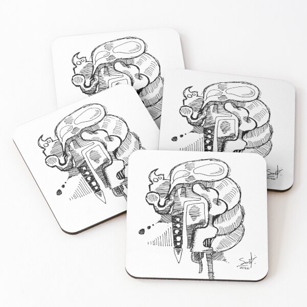 Item preview, Undocumented Species No. 2 designed and sold by SantInkDraws.