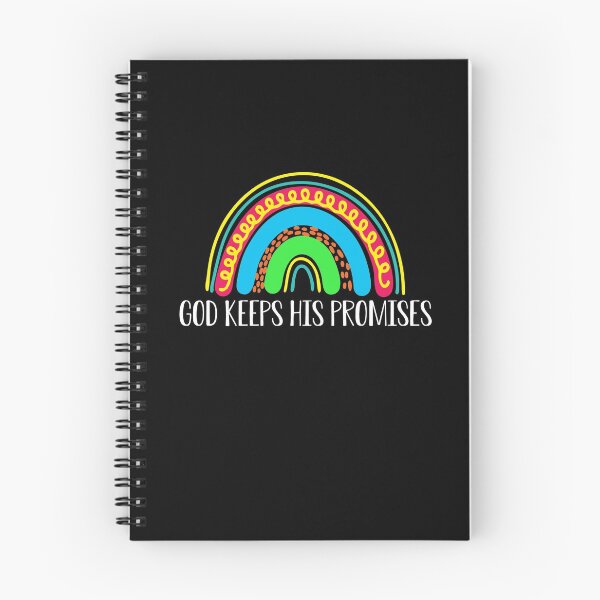 Item preview, God Keeps His Promises - Christian Rainbow Religion Faith Saying designed and sold by Dressed For  Duty.