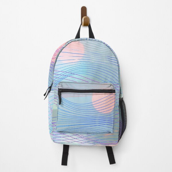 Item preview, Psychedelic Bokeh Pastel Light Bubbles Polkadot Abstract Ombre Energy Waves Modern Rainbow Vibes Aesthetic Designs Yoga designed and sold by Cymphonyskar.