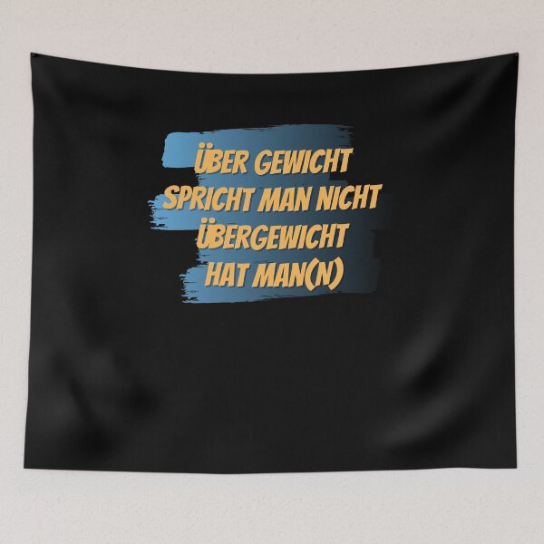 Item preview, Overweight T-shirt Saying Humor Fun Gift designed and sold by Two Left Hands Design.