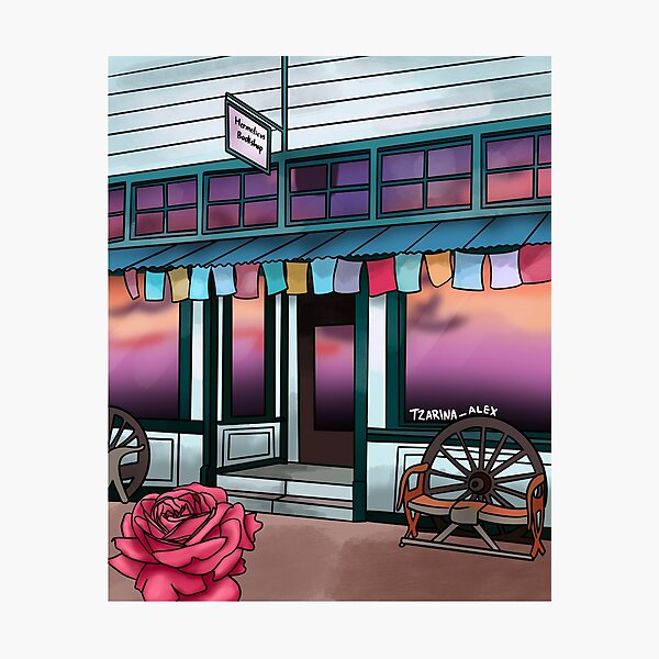 Item preview, Hermeticus Bookshop-How I Remember My Town designed and sold by Tzarina-Alex.