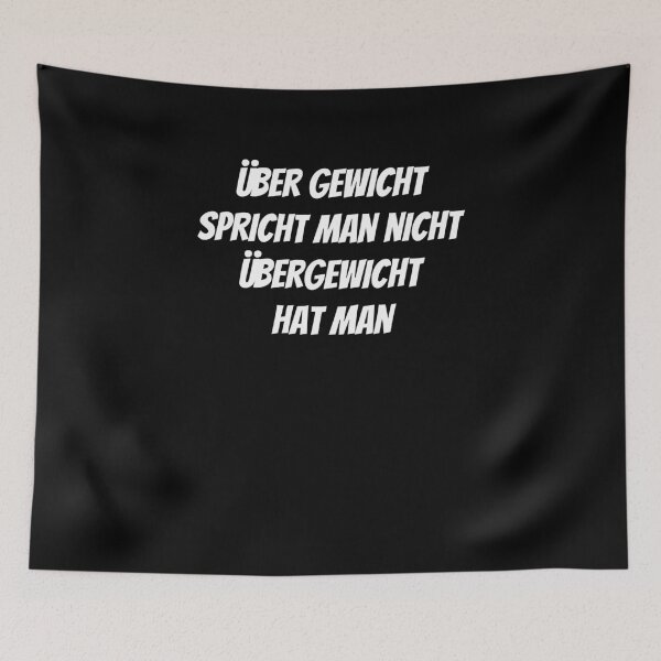 Item preview, Overweight T-shirt Saying Humor Fun Gift designed and sold by Two Left Hands Design.