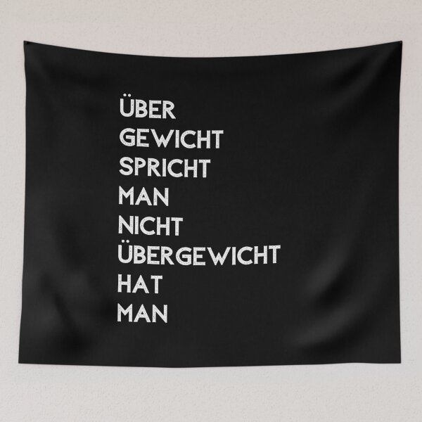 Item preview, Overweight T-shirt Saying Humor Fun Gift designed and sold by Two Left Hands Design.