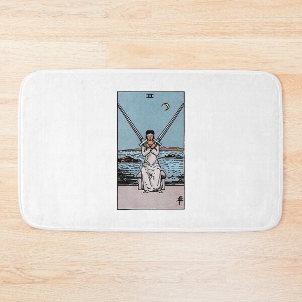 Item preview, Two of Swords tarot card designed and sold by Blondshell.