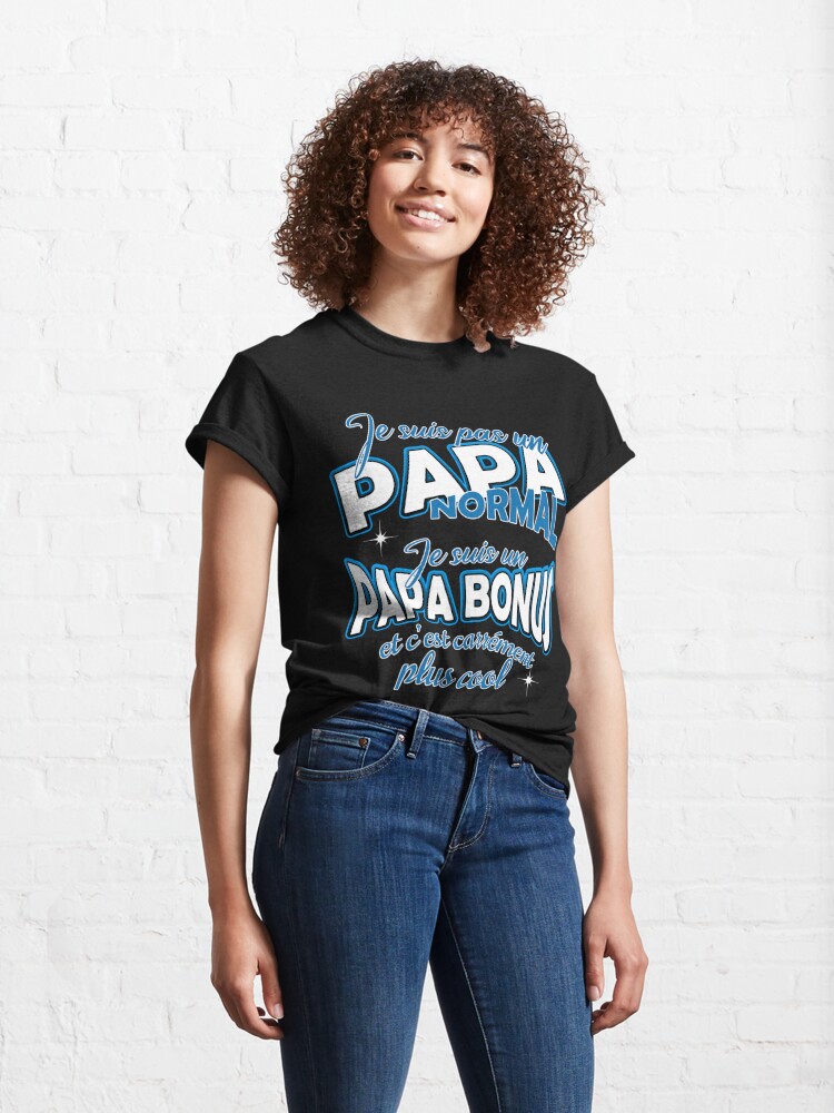 Discover Beau père / Papa bonus T-shirt classique