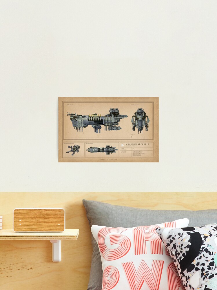 Thumbnail 2 of 3, Photographic Print, Guns of Icarus Anglean Boss Poster designed and sold by MuseGames.