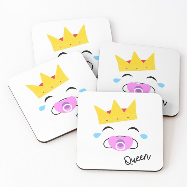 Item preview, Cute Crying Baby With A Crown And A Pacifier Queen designed and sold by Paulina Vanlife.