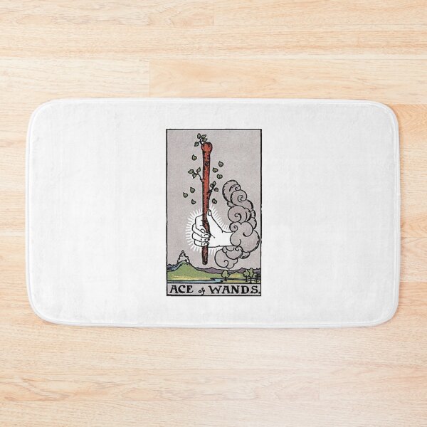 Item preview, Ace of Wands tarot card designed and sold by Blondshell.