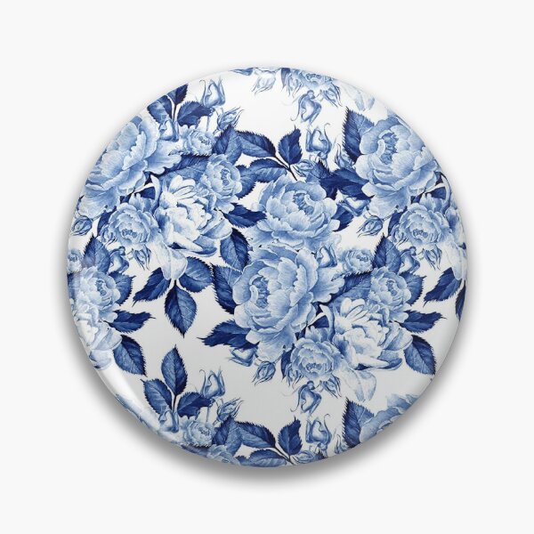 Item preview, Blue Peonies Pattern designed and sold by svetlana84.