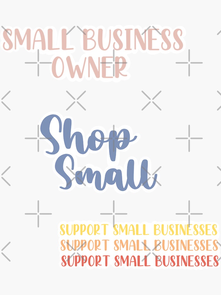 Thumbnail 3 of 3, Sticker, Small Business  owner designed and sold by moandthejuice.