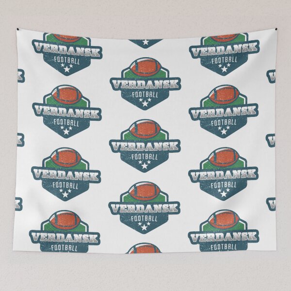 Artikelvorschau, Verdansk Distressed Generic American Football entworfen und verkauft von TeejDesigns.