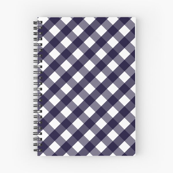 Item preview, Rich Blue and White Check Gingham Plaid designed and sold by SqueakyRicardo.