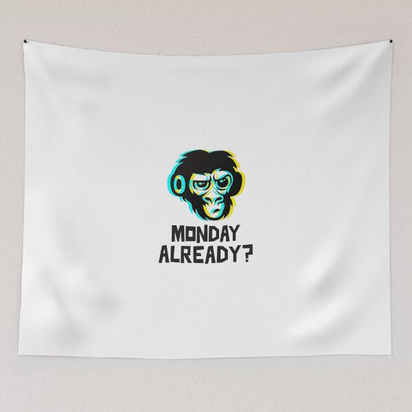 Item preview, Monday NFT Monkey designed and sold by Echo Aesthetics.