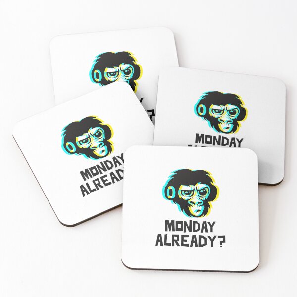 Item preview, Monday NFT Monkey designed and sold by Echo Aesthetics.