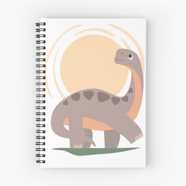Item preview, Walking Dinosaur And Shining Sun designed and sold by TealBeeArt.