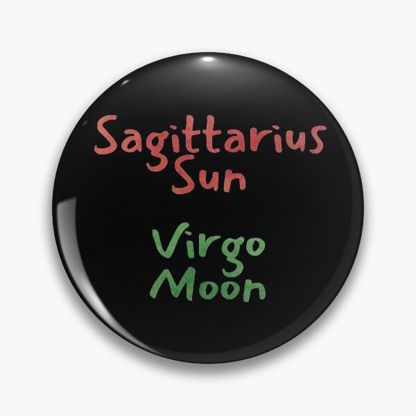 Item preview, Sagittarius Sun Virgo Moon Text designed and sold by leomooncreates.