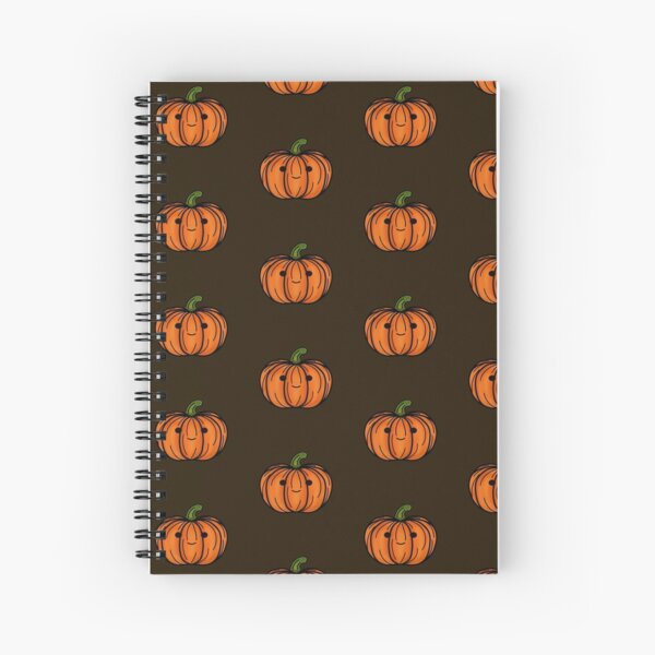 Halloween Pumpkin Blank Sketchbook With Orange Cover – DIARY LIBRARY