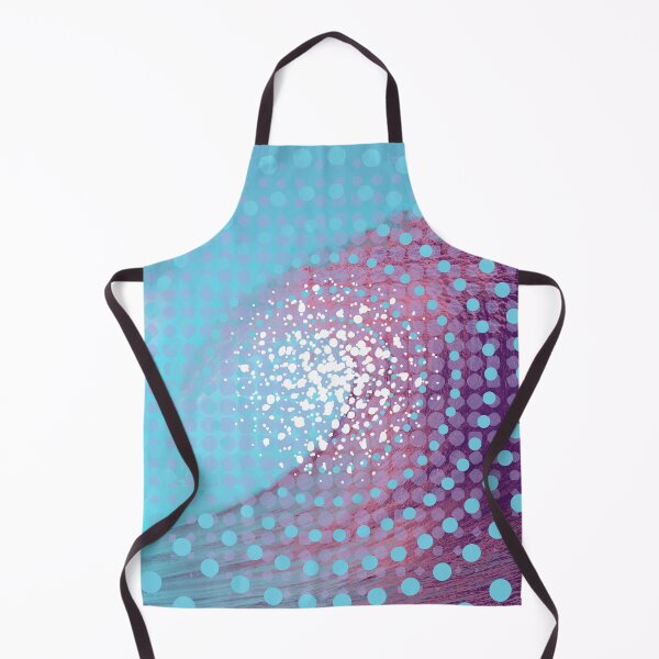 Item preview, Blue Ocean Waves Mandala Polkadot Abstract Ombre Energy Waves  Modern Rainbow Vibes Aesthetic Designs Yoga designed and sold by Cymphonyskar.
