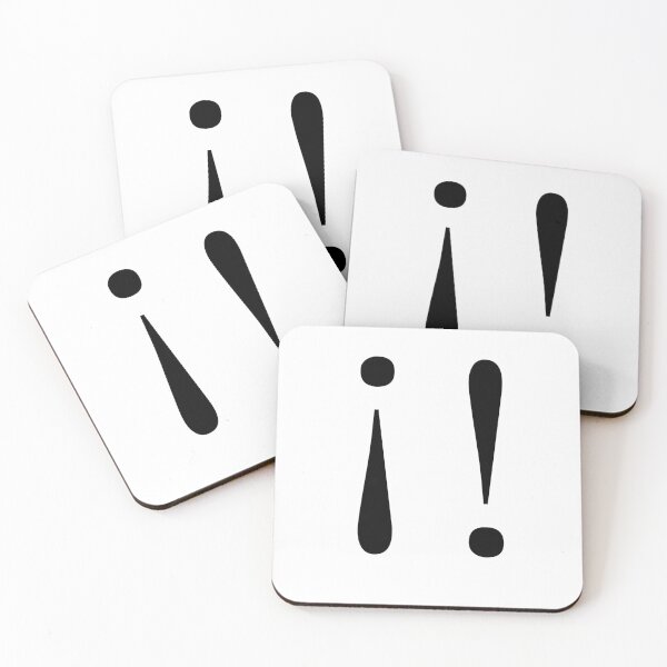 Item preview, ¡¡exclamación​​!! designed and sold by Zaguaro.