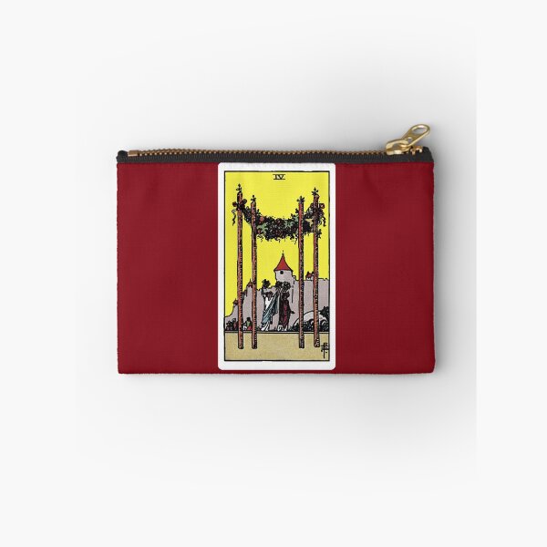 Item preview, Four of Wands tarot card designed and sold by Blondshell.