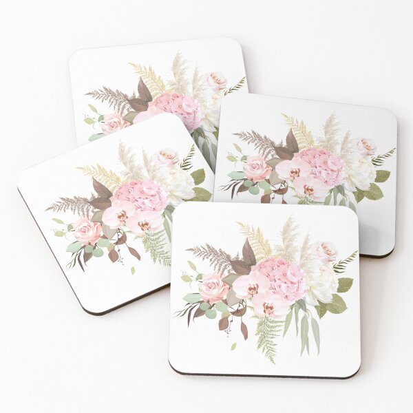 Item preview, Luxurious beige trendy vector design floral bouquet. designed and sold by lavendertime.
