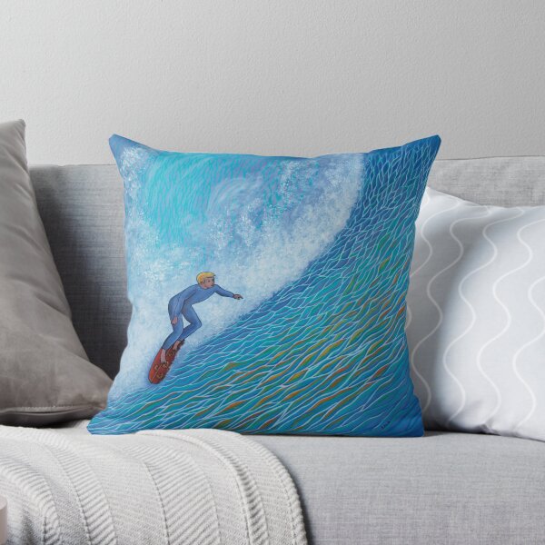 Incoming Throw Pillow