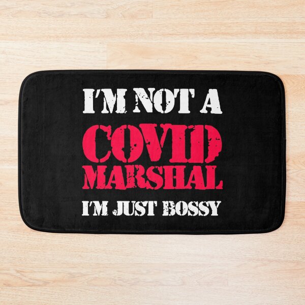 Item preview, I'M NOT A COVID MARSHAL designed and sold by w1ckerman.