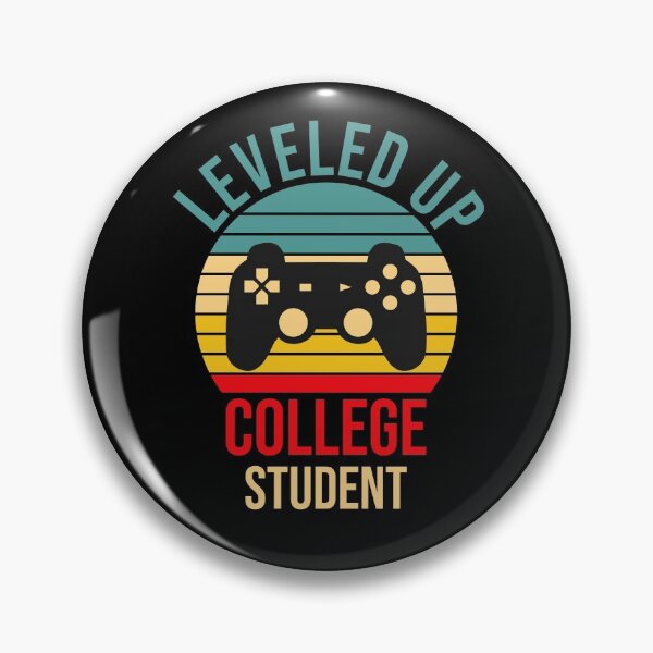 Item preview, Leveled up to college student designed and sold by Giacob.