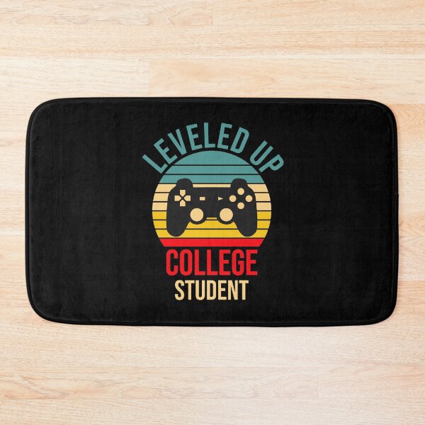 Item preview, Leveled up to college student designed and sold by Giacob.