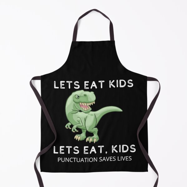 Item preview, Lets eat kids Dinosaur pun designed and sold by Trickyy90.