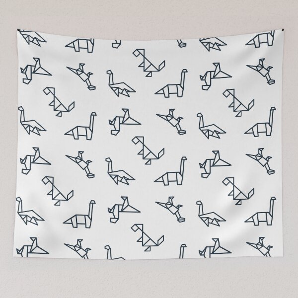 Item preview, Abstract Dinosaur pattern designed and sold by HeffDesigns.