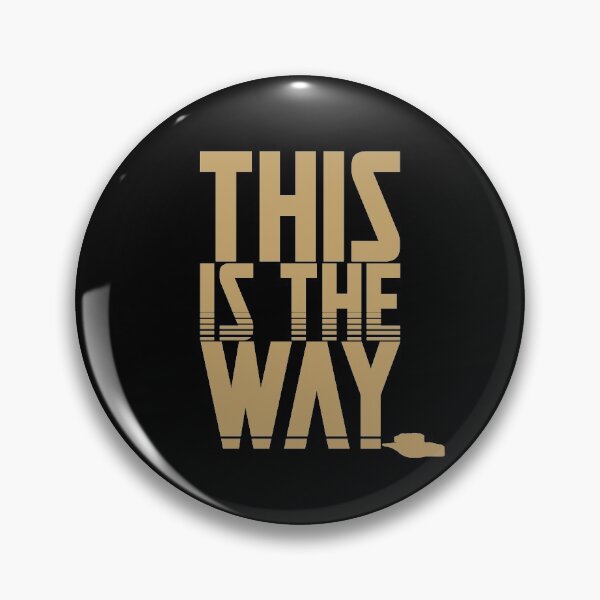 Item preview, Este es el camino (oro) designed and sold by TheSecretShop.