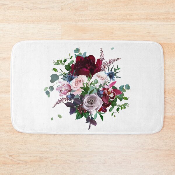 Item preview, Luxury fall flowers vector bouquet designed and sold by lavendertime.