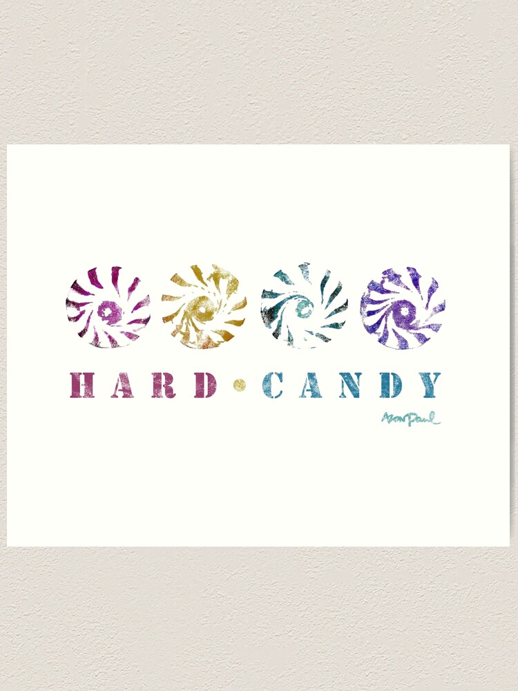 Alternate view of Hard Candy by Alon Paul Art Print