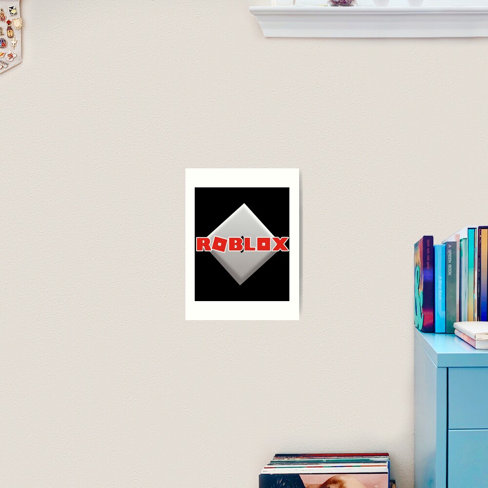 Roblox Logo Art Print By Zest Art Redbubble - cool roblox logo art