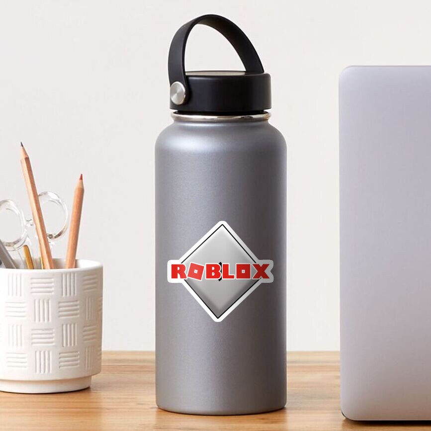 Roblox Logo Sticker By Zest Art Redbubble - ezy logo roblox