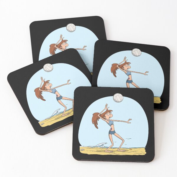Item preview, Beach volleyball serve designed and sold by Monkey Ful.