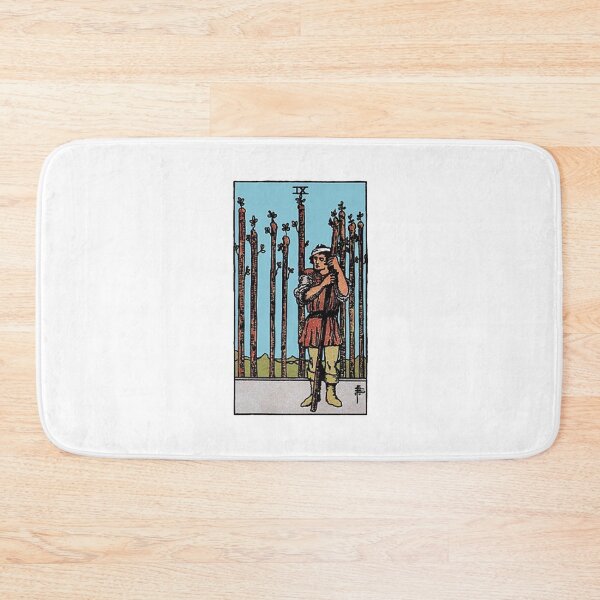 Item preview, Nine of Wands tarot card designed and sold by Blondshell.