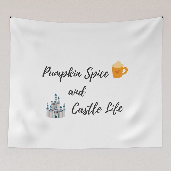 Item preview, Pumpkin Spice and Castle life designed and sold by Thatdisneylife.