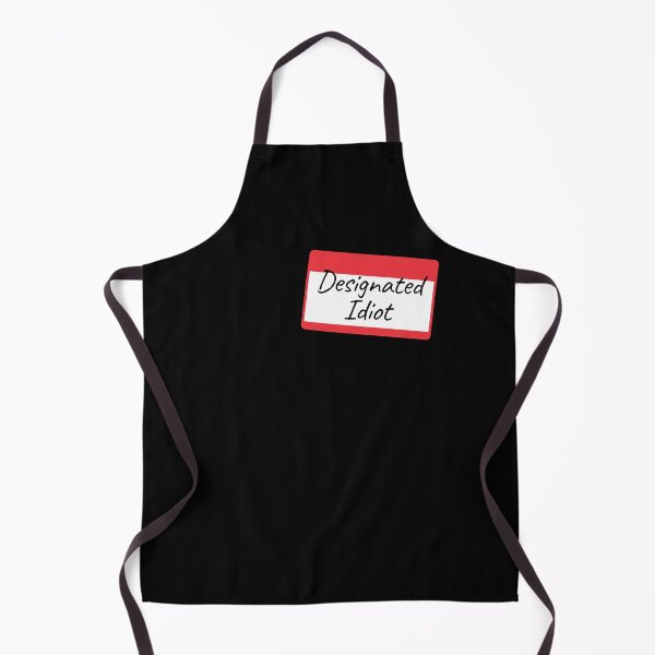 Item preview, Designated Idiot fun name tag designed and sold by fra02.
