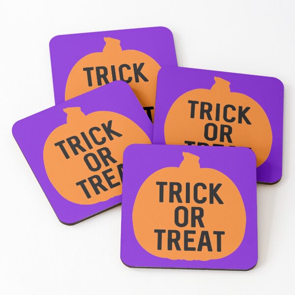 Item preview, HALLOWEEN TRICK OR TREAT PUMPKIN SILHOUETTE #2 designed and sold by RhubarbMyrtle.