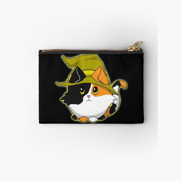 Item preview, Cute n Fluffy - Yellow Kitty Witch designed and sold by Katrina Montgomery.