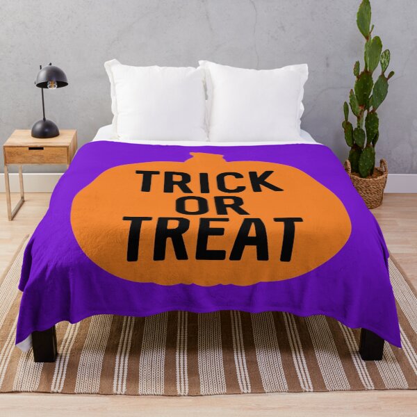 Item preview, HALLOWEEN TRICK OR TREAT PUMPKIN SILHOUETTE #2 designed and sold by RhubarbMyrtle.