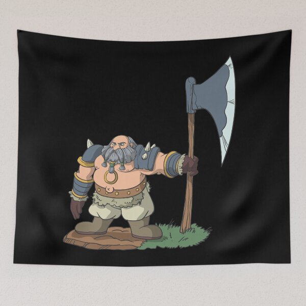 Item preview, Tabletop role play figure dwarf with ax designed and sold by Monkey Ful.