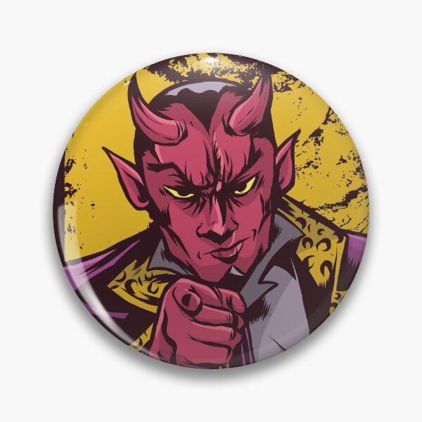 Item preview, I Want You for Hell | Funny Devil Uncle Sam Parody designed and sold by SLAG-Creative.