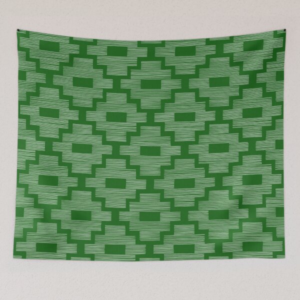 Item preview, Dark Emerald Birdseye Weave designed and sold by ColorObsession.