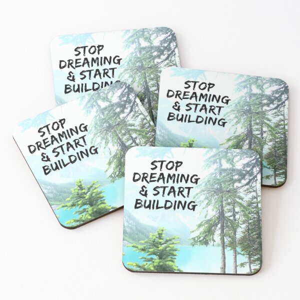 Item preview, Stop Dreaming and Start Building designed and sold by homesteadswag.